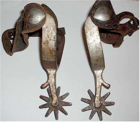 A spur used in the context of horses